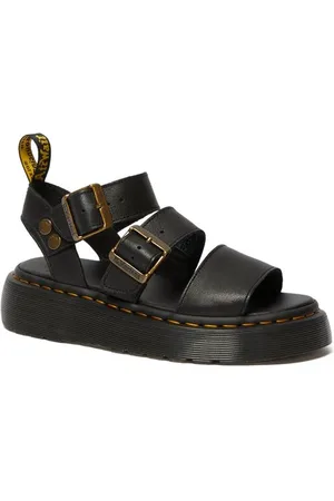 Dr. Martens Gryphon Quad Black Pisa Sandale in EU36