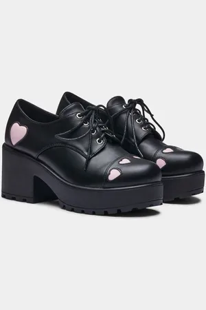 Koi Tennin Heart Shoes High Heel rosa in EU36