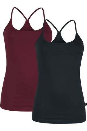 RED by EMP Doppelpack Tops Top bordeaux in 5XL