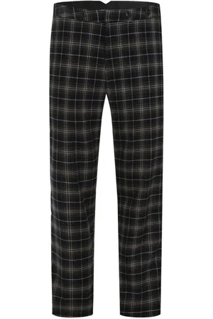 Chet Rock Chuck Swing Trouser Green Tartan Chino grün in W30L32
