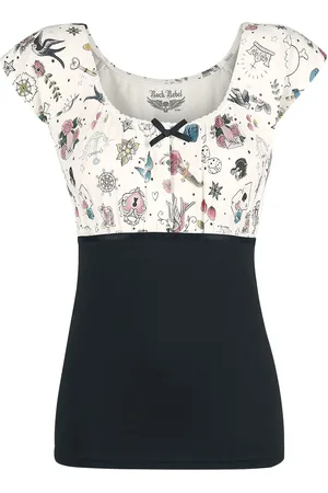 Rock Rebel Skinny Minnie T-Shirt in 3XL