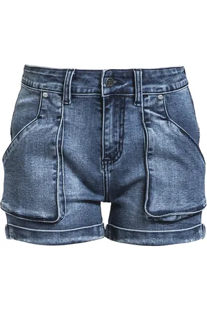 RED by EMP Dunkelblaue Shorts Short in 27