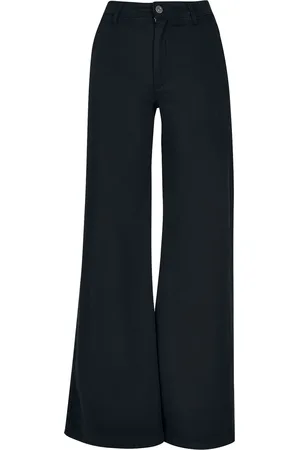 Urban classics Ladies High Waist Wide Leg Chino Pants Chino in W28L33