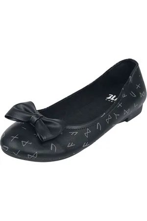 EMP Ballerinas mit Schleife und Print Ballerina in EU37
