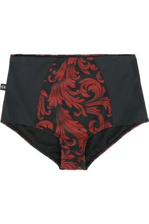 EMP High Waist Bikini Slip With Ornaments Bikini-Unterteil in L