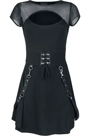 Heartless Eranthe Dress Mittellanges Kleid grau in L