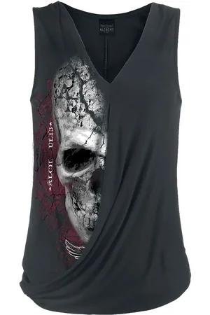 Alchemy Devil Skull Pact Top in 3XL