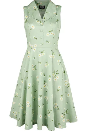 H&R London Timea Swing Dress Mittellanges Kleid in 3XL
