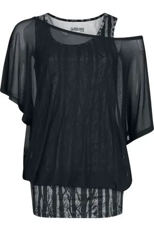 Gothicana Double Pack T-Shirt and Top T-Shirt in L