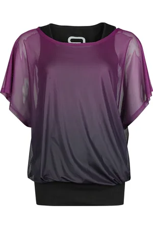 RED by EMP Double Pack T-Shirt and Top T-Shirt lila in L