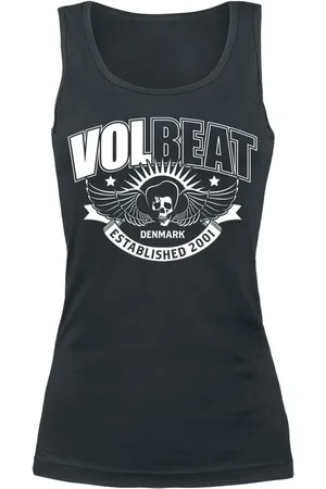 Volbeat Skullwing Ribbon Top in L