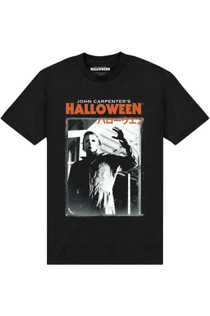 Halloween Japanese Text T-Shirt in L