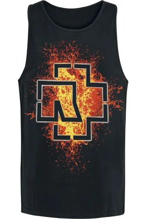 Rammstein Lava Logo Tank-Top in L