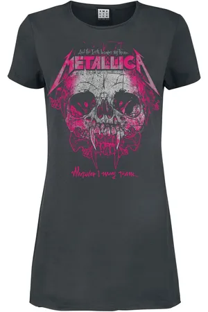 Metallica Amplified Collection - Wherever I May Roam Pink Ink Kurzes Kleid in L