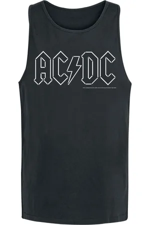 AC/DC Black Logo Tank-Top in L
