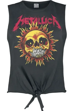 Metallica Amplified Collection - Neon Sun Top in L