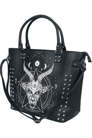 Jawbreaker Baphomet Handtasche weiß