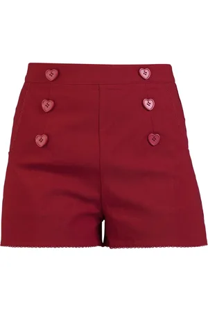 Voodoo Vixen Heart Button Shorts Short in L