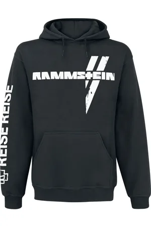 Rammstein Weißes Kreuz Kapuzenpullover in M