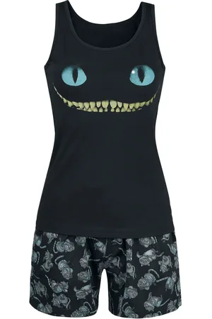 Alice im Wunderland Grinsekatze - Lächeln Schlafanzug in 3XL