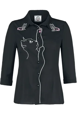 Dancing Days Snow Bird Shirt Bluse in M