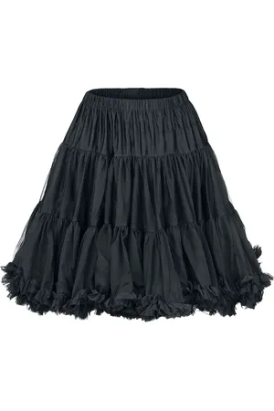 Banned Alternative Walkabout Petticoat Mittellanger Rock in M-L