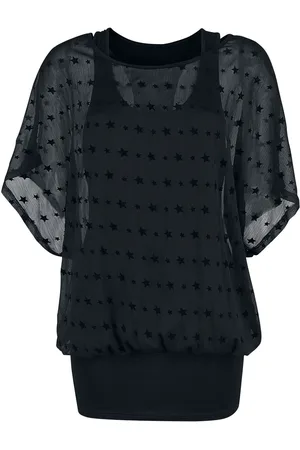 Forplay Double Layer Stars Tee T-Shirt in 3XL