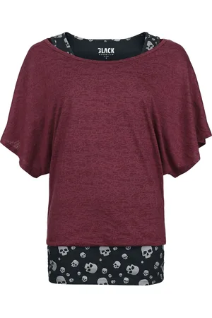 EMP Double Pack T-Shirt and Top T-Shirt bordeaux in L