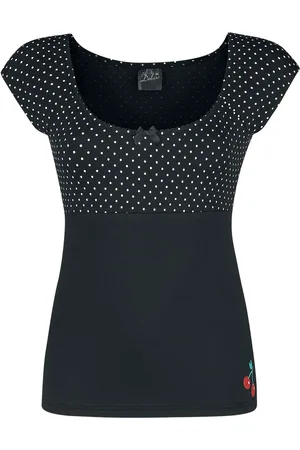 Pussy Deluxe Mini Dots Evie Shirt T-Shirt in L
