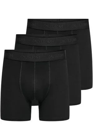 Only & Sons ONSFITZ SOLID BOXER 3PACK NOOS Boxershort in L