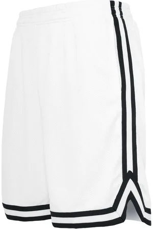 Urban classics Stripes Mesh Shorts Short schwarz in 3XL