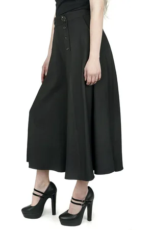 Hell Bunny Murphy Culottes Stoffhose in 3XL