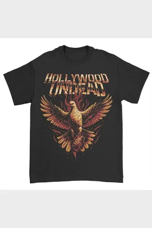 Hollywood Undead Bird Flames T-Shirt in L