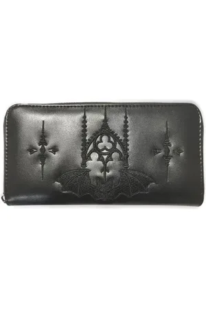 Banned Alternative Gothic Bat Geldbörse
