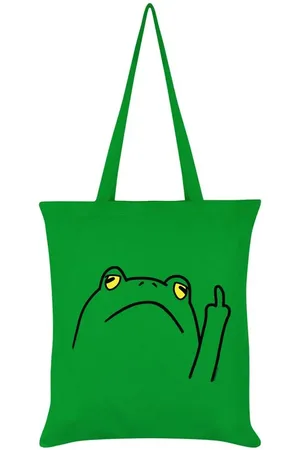 Tierisch Frog Off Stofftasche