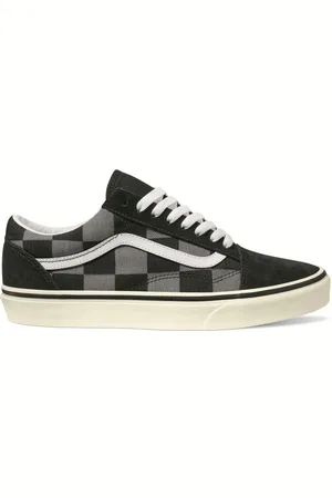 Vans Old Skool Mono Checkerboard Sneaker grau in EU41