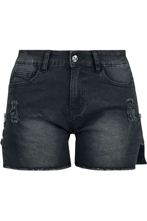 Rock Rebel Shorts With Lateral Zipper Short in 27