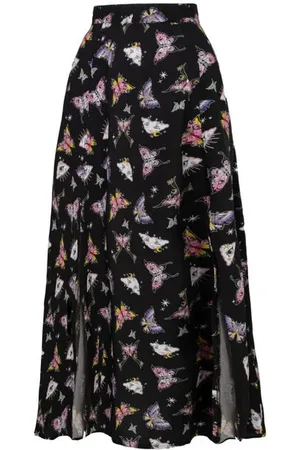 Hell Bunny Kocho Skirt Langer Rock in 3XL