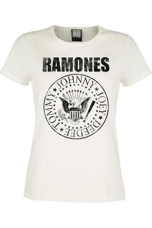 RAMONES Amplified Collection - Vintage Shield T-Shirt in L