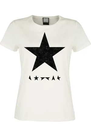 David Bowie Amplified Collection - Black Star T-Shirt in L