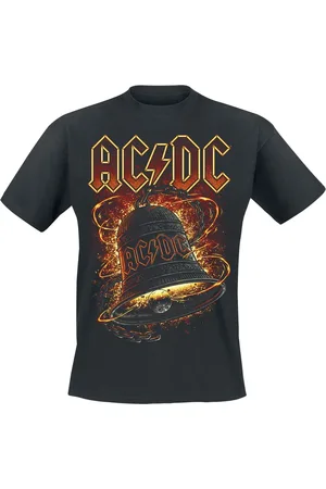 AC/DC Hells Bells Burning T-Shirt in 3XL