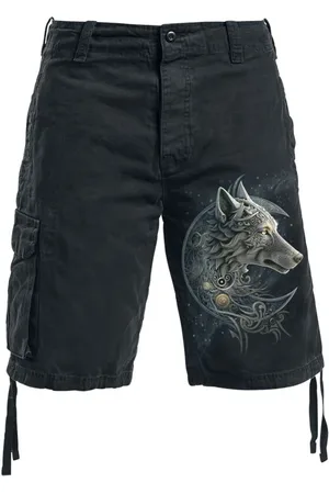 Spiral Celtic Wolf Short in L