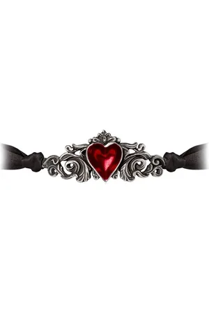 Alchemy Betrothal Choker Halsband silberfarben