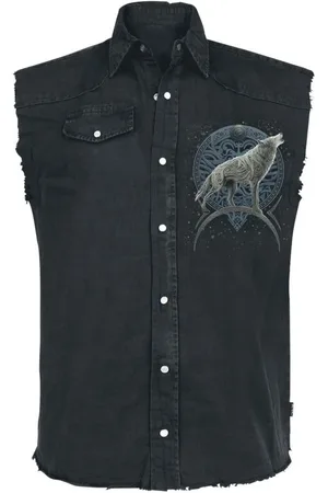 Spiral Celtic Wolf Weste in 3XL