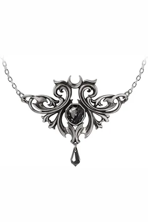 Alchemy Midnight Memorial Halskette silberfarben