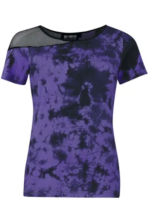 Poizen Industries Sadira Top T-Shirt lila in 3XL