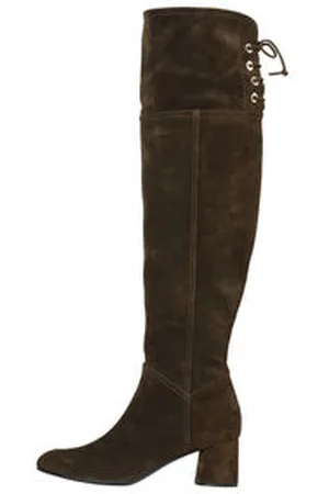 AGL ATTILIO GIUSTI LEOMBRUNI Damen Stiefel SCARELT HIGH BOOT SUEDE