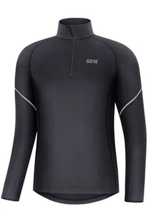 GOREWEAR Herren Laufshirt M MID ZIP Slim Fit Langarm