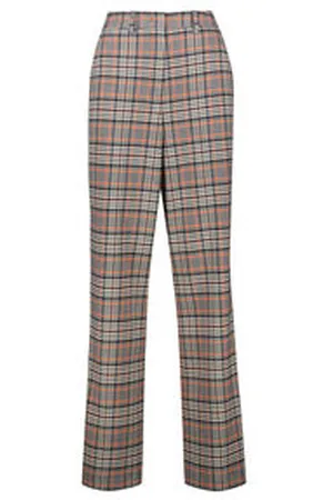 Karo Kauer Damen Marlenehose WIDE LEG PANTS