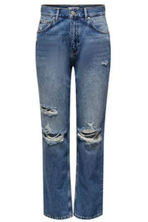 ONLY Damen Jeans ONLROBYN Straight Leg